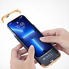 Чохол-акумулятор XON PowerCase для iPhone 13 Pro 5500 mAh Чорний/Золотий (PCBS1113355G 2940), фото 3
