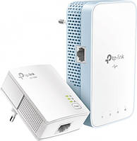 Powerline адаптер/ретранслятор Wi-Fi TP-Link TL-WPA7517 KIT 1 Гбіт/с Білий