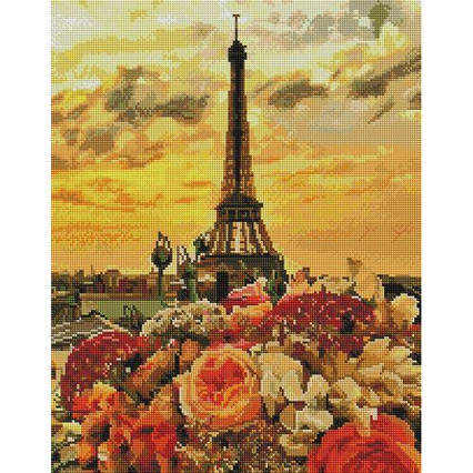 Алмазна мозаїка "Прекрасний Париж" 40х50 см