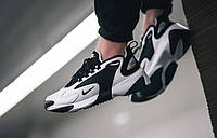 Мужские кроссовки Nike Zoom 2K, черно-белый, Вьетнам