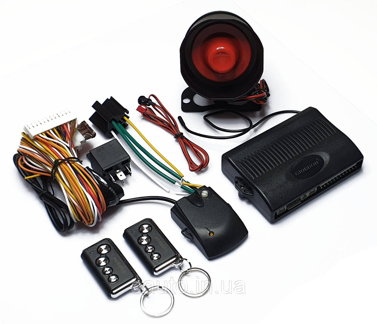 Авто сигналізація одностороння, Giordon G7 G2141, фото 1