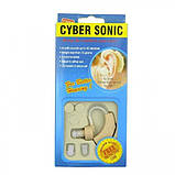 Слуховий апарат Cyber Sonic + 3 батарейки, фото 5