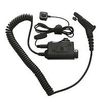 Кнопка PTT Тангента для рацій Моторола DP4400/DP4600/DP4800 (Earmor M52)