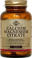 Цитрат кальцію магнію Solgar (Calcium Magnesium Citrate) 200/100 мг 100 таблеток