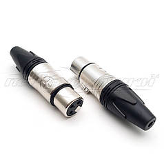 Роз'єм HQ гніздо XLR (Canon) 3 pin гніздо на кабель