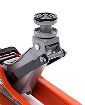 Домкрат низькопрофільний 2,5Т 80-360 мм Kraft Dele KD1306, фото 3
