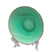 Салатник Оленс Зелена лагуна овальный d17 см h5,5 см керамика (JM1154)