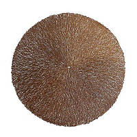 Коврик сервировочный Оленс Сяйво коричневый d38 см (DL21012676-2)