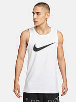 Майка мужская спортивная Nike Sportswear Men's Tank Top хлопок-полиэстер (FB9764-100)