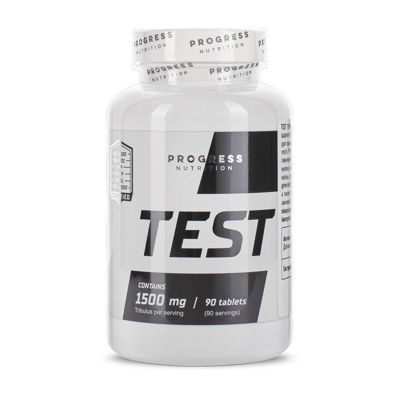 Тестостероновий бустер трибулус Progress Nutrition Test 1500 mg 90 tab