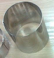 Форма кондитерская Steelay круглая герметическая d7,5 см h7 см нержавейка (зерк 75/70)
