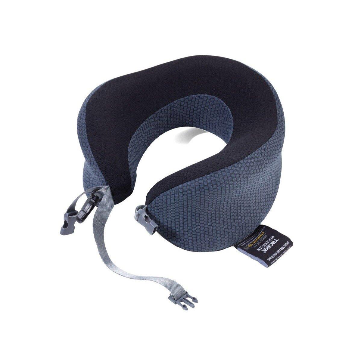 Дорожня подушка Troika Travel Pillow, з піни з ефектом пам&apos;яті в компресійній сумці
