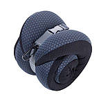 Дорожня подушка Troika Travel Pillow, з піни з ефектом пам'яті в компресійній сумці, фото 5
