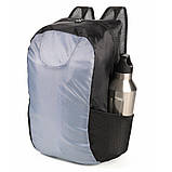 Рюкзак складаний Troika RUCKZACK, сірий, фото 5