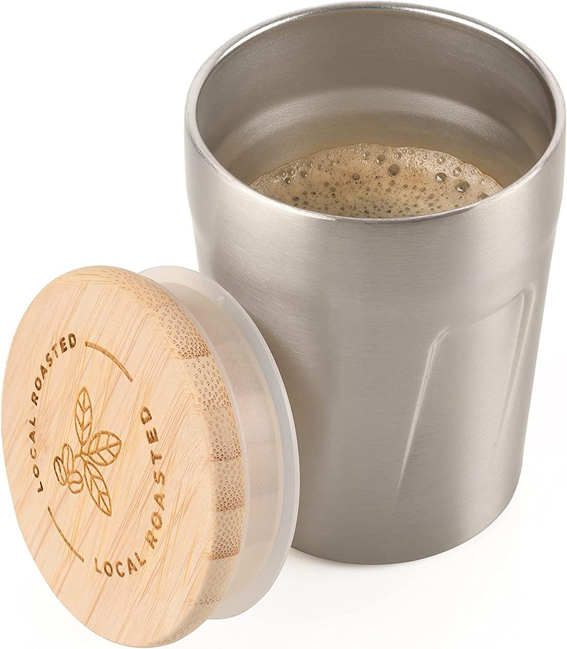 Термокружка Troika "Espresso doppio" 160 мл, серая, фото 1