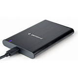 Promo Ціна! Кишеня зовнішня Gembird 2.5" USB3.1 alum black (EE2-U3S-6) - тільки на ZaGrosh.com.ua, фото 2