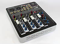 Аудіо мікшер Mixer BT-4000 4ch+BT