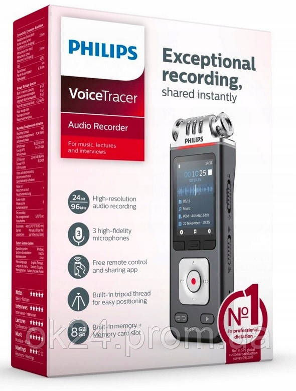Купить Диктофон Philips DVT6110/00, цена 6750 ₴ — Prom.ua (ID#1846583561)