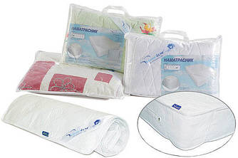 Наматрацник Matroluxe (Бязь біла, бязь кольорова, жаккард - на вибір) з кутовими фіксаторами