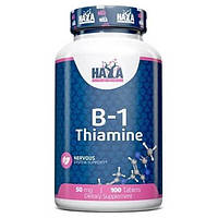 Vitamin B-1 Thiamine 50 мг Haya Labs (100 таблеток)