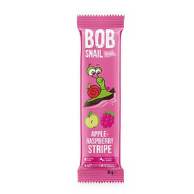Цукерка "Яблучно-малиновий страйп" ТМ BOB SNAIL 14г