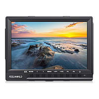 Накамерный монитор, дисплей FeelWorld FW760 7" дюймов IPS 4K HDMI Full HD 1920x1200