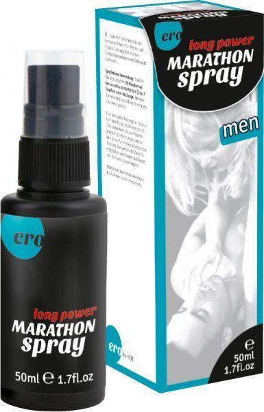Подовжуючий спрей для чоловіків ERO Marathon Spray, 50 мл. 18+, фото 1