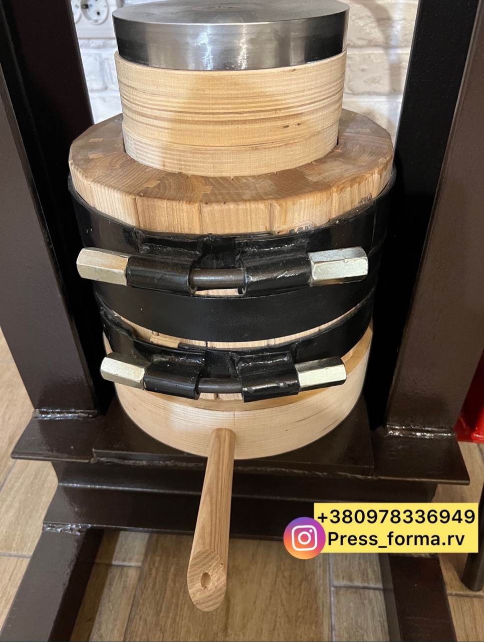 Купить Маслопресс холодного отжима 50 тон бочка 3л Ясень, цена 27800 ...