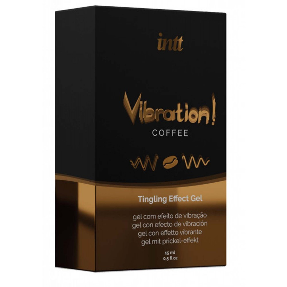 Рідкий вібратор Intt Vibration Coffee 15 мл 18+, фото 1