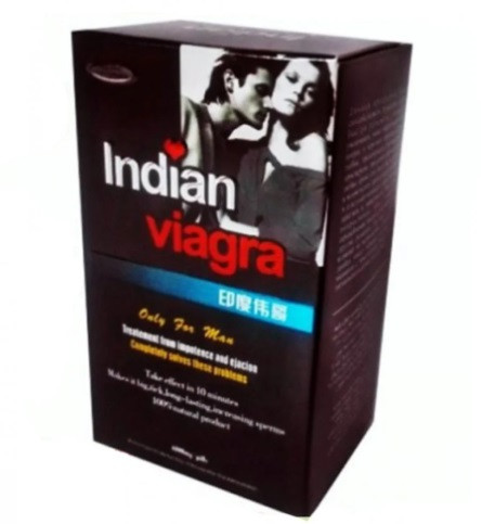 Таблетки для потенції Indian Viagra (ціна за упаковку, 10 таблеток) 18+, фото 1