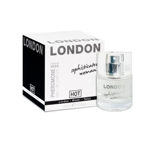 Парфуми з феромонами жіночі HOT Pheromone Perfume LONDON woman 30 мл 18+, фото 1