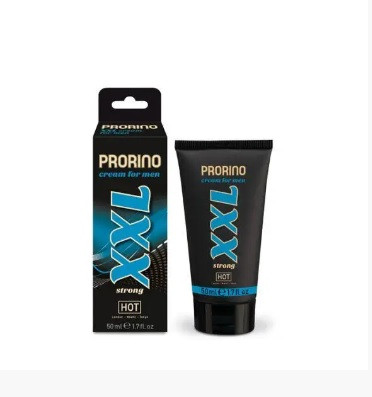 Ерекційний крем збільшує об'єм PRORINO XXL Cream for men 50 ml - New formula 18+, фото 1