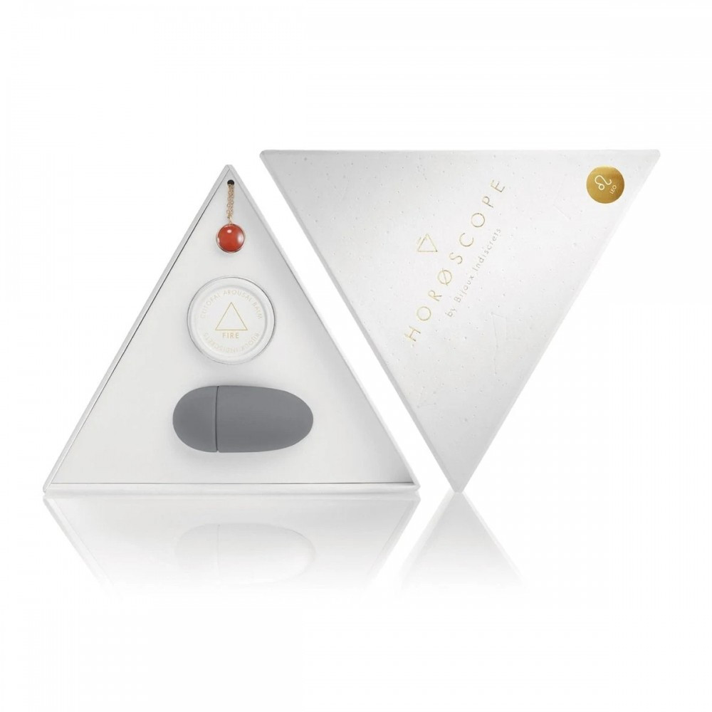 Набір Bijoux Indiscrets HOROSCOPE - Leo (Лев) вібратор на палець, гель для клітора, підвіска 18+, фото 1