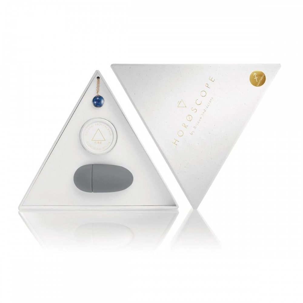 Набір Bijoux Indiscrets HOROSCOPE - Sagittarius (Стрілець) вібратор на палець, гель для клітора, підвіс 18+, фото 1