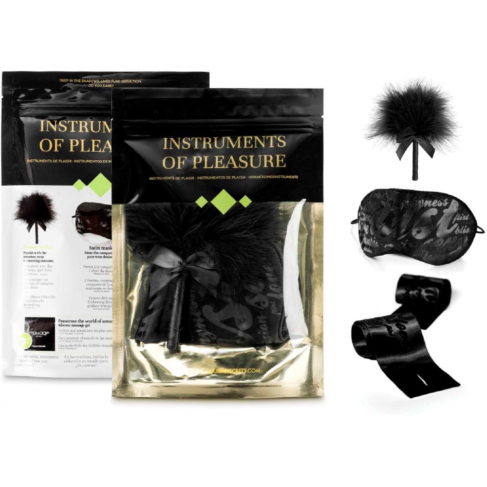 Набір аксесуарів із 3 предметів Bijoux Indiscrets, зелений 18+, фото 1