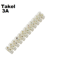 Клемна колодка РР 4 мм 3 А Takel