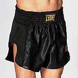 Шорти спортивні для тайського боксу L Leone Essential Black, фото 3