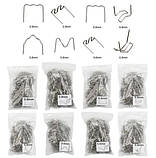 Набір скоб 800 шт. для гарячого степлера термостеплери, 8 різновидів, фото 3