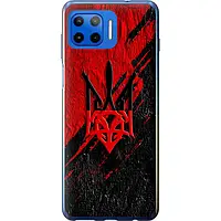 Чехол силиконовый патриотический на телефон Motorola Moto G Plus Герб v4 "5293u-2202-58250"