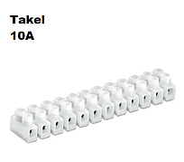 Клемна колодка РР 10 мм 10А Takel