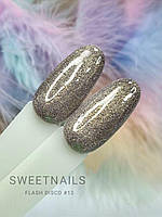 Светоотражающий гель лак для ногтей Sweet Nails Flash Disco №13 перламутровый 8 мл