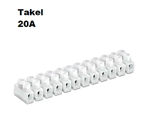 Клемна колодка РР 14 мм 20А Takel