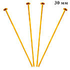 Піни Гвоздики 30 мм 10 грам, Штифт Цвяшки-гвоздики з Плоскою Головкою, Колір Золото, Фурнітура для Біжутерії, фото 3