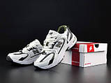 Кросівки чоловічі New Balance 530 білі модні кросівки бігові текстиль сітка, фото 5