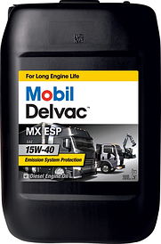 Мінеральна дизельна моторна олива  Mobil 15w40 Delvac MX (20л)