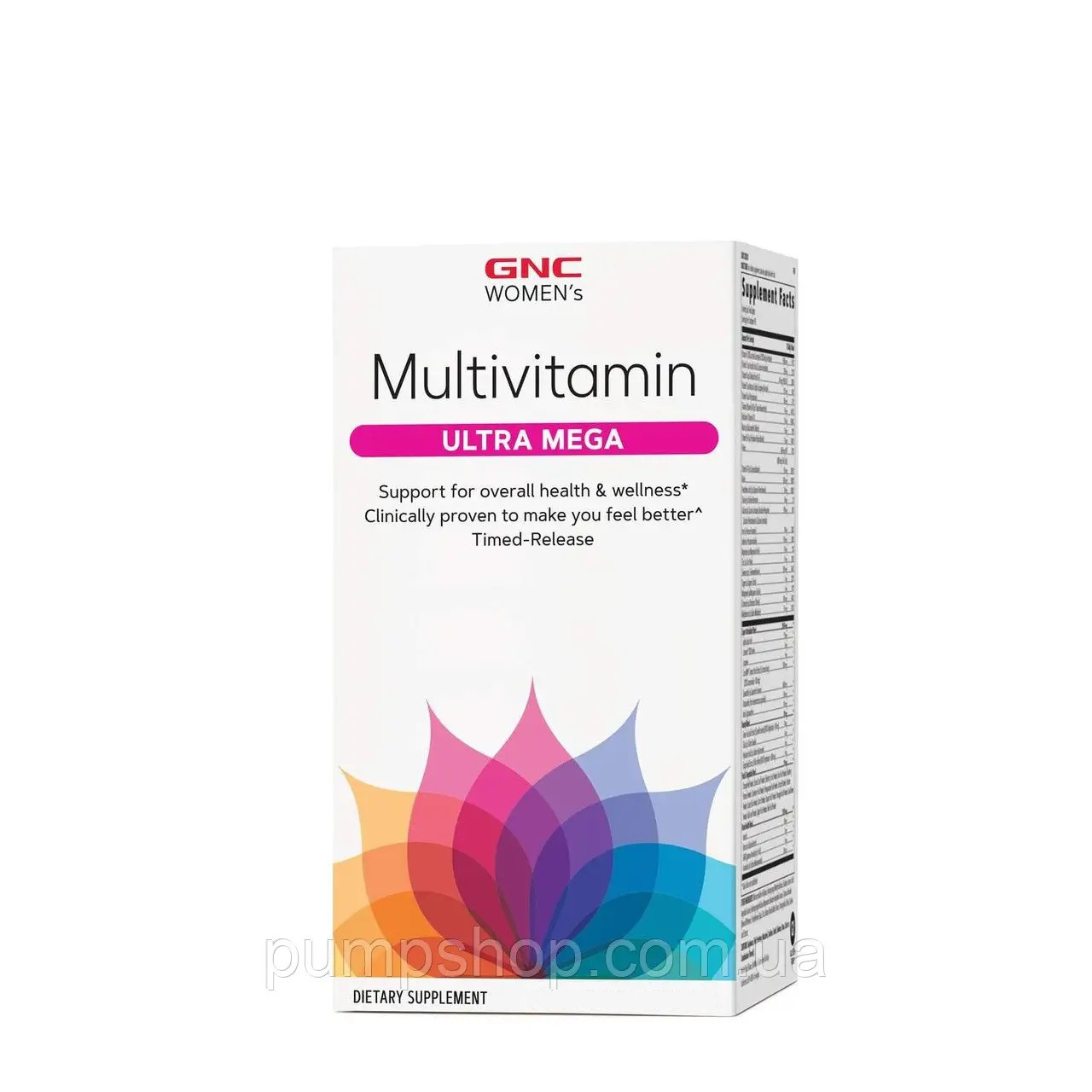 Вітаміни для жінок GNC Women's Multivitamin Ultra Mega 90 таб. (уцінка термін по 10.23)