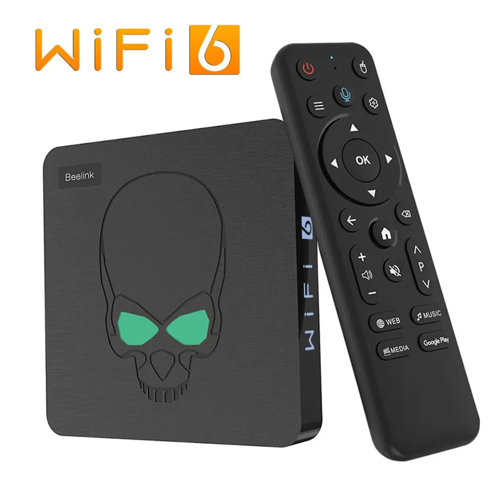 Beelink GT-King 4/64, Amlogic S922X, WIFI 6, Android 9, Смарт ТВ-Приставка, Smart TV Box (+ налаштування), фото 1