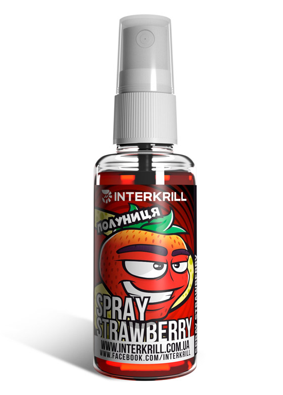 Спрей Interkrill Полуниця 50мл SPF-002, фото 1