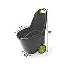 Візок Keter Easy Go XL 62л сірий 17190643, фото 7