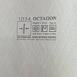 Шпалери вінілові на флізеліновій основі Octagon AdaWal сірий 1,06 х 10,05м (1213-4), фото 7